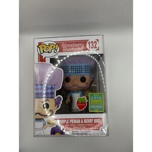 Funko Pop Strawberry Shortcake Purple Pieman Berry Bird 132 protector Vaulted